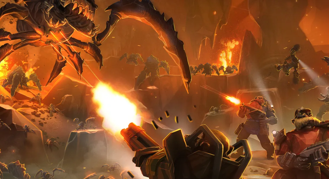 Deep Rock Galactic Co-op