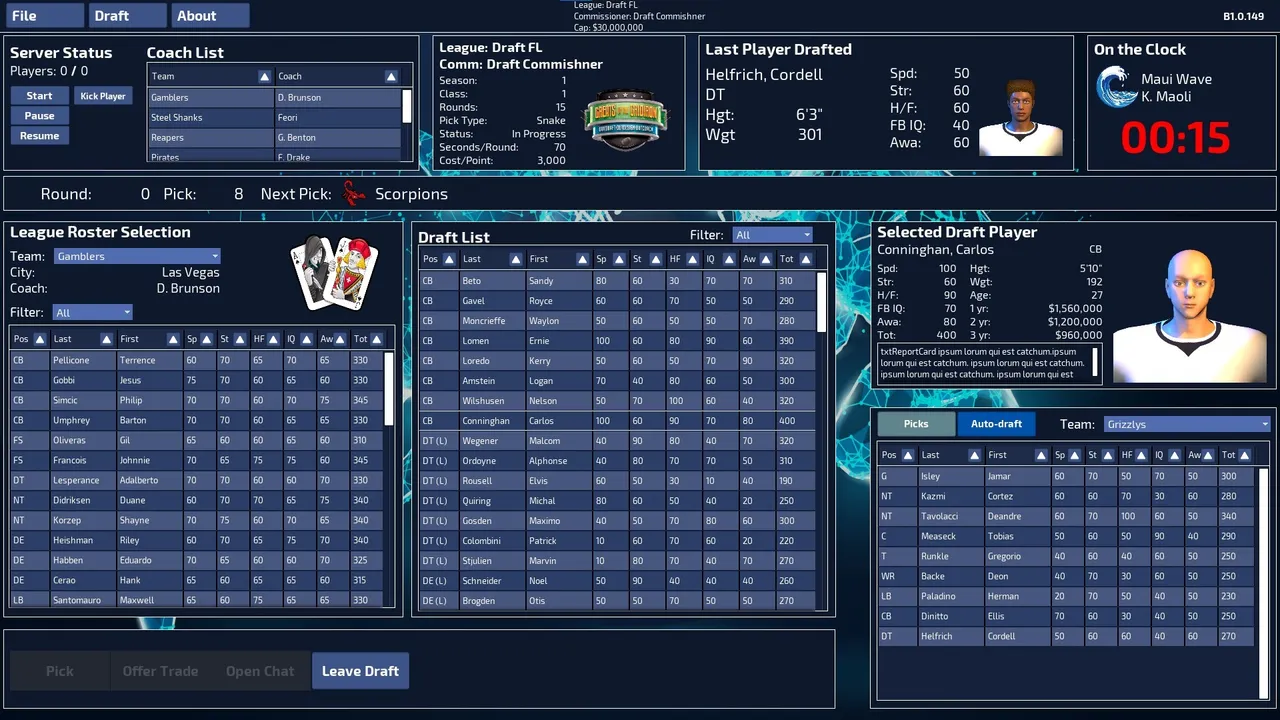 A Home for Your League