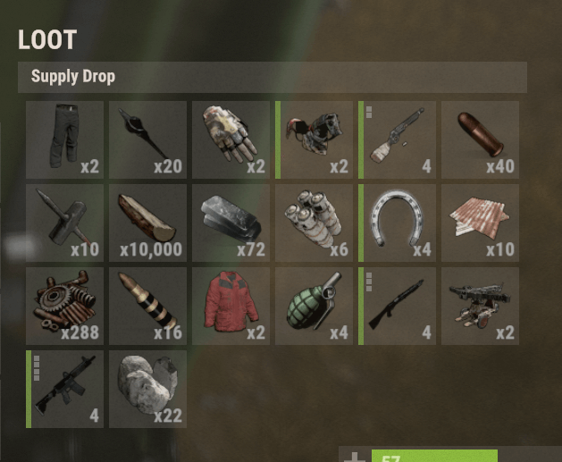 Supply Drop on 2x rate