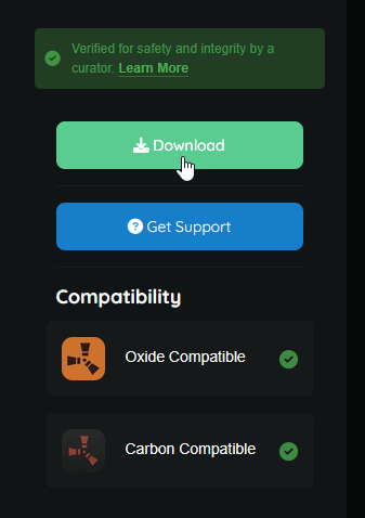 Downloading a Rust Plugin from Codefling