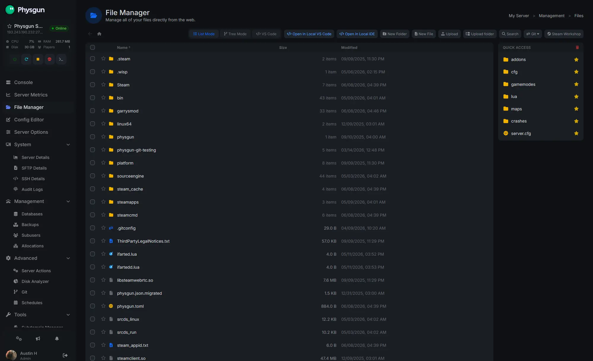 Advanced File Manager