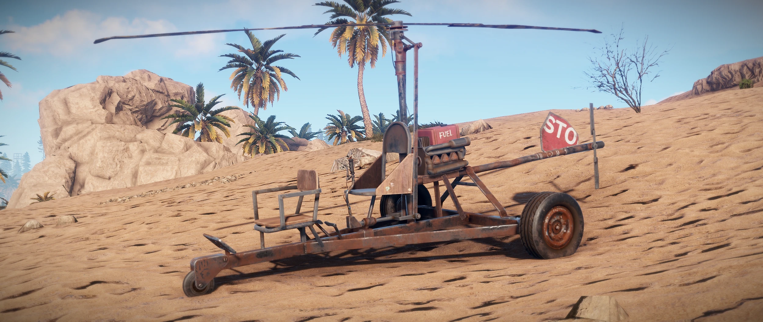 How To Fly Minicopter: Rust