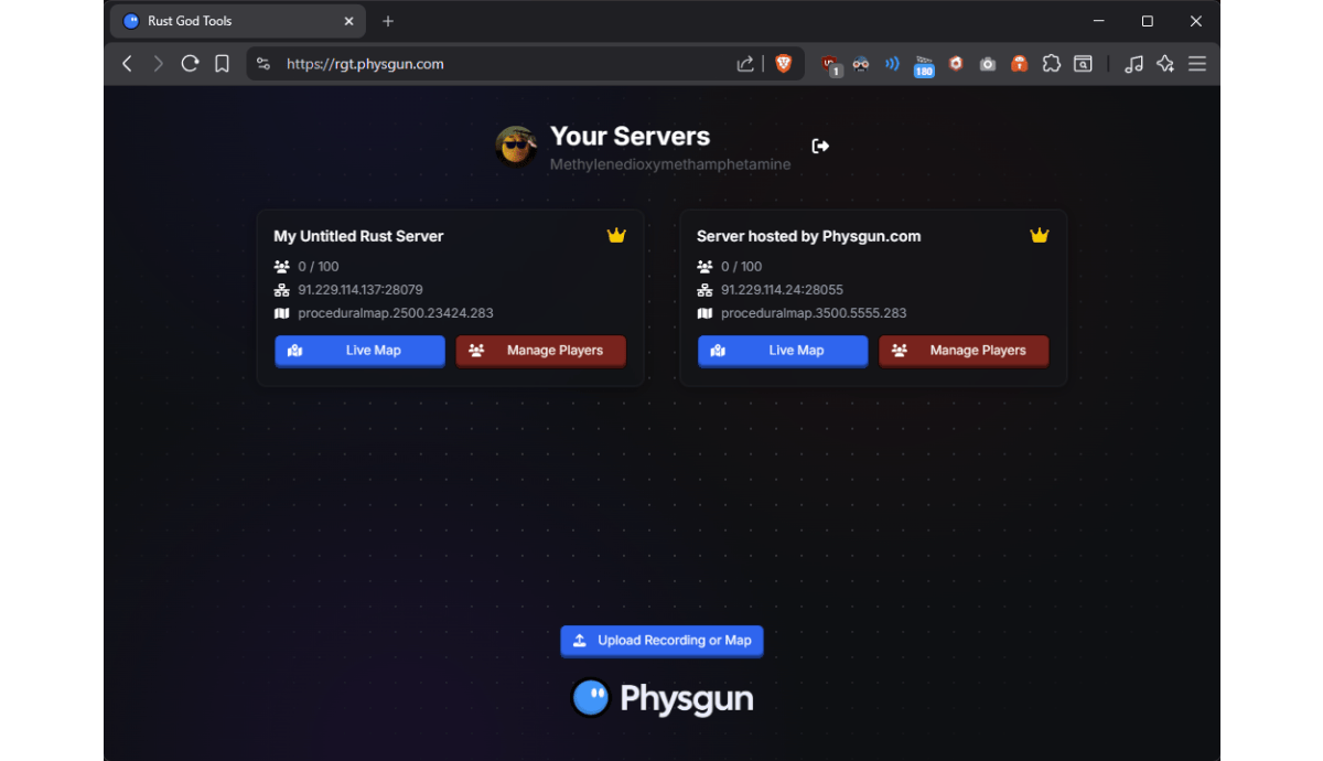 Rust God Tools Is Now A Website!